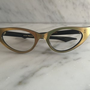 Vintage Gold French Cat Eye Unused