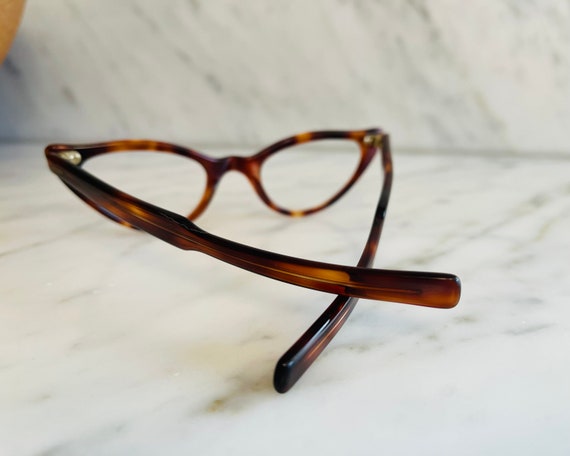 Unused Vintage Tortoise Cat Eyes - image 4