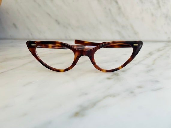 Unused Vintage Tortoise Cat Eyes - image 6