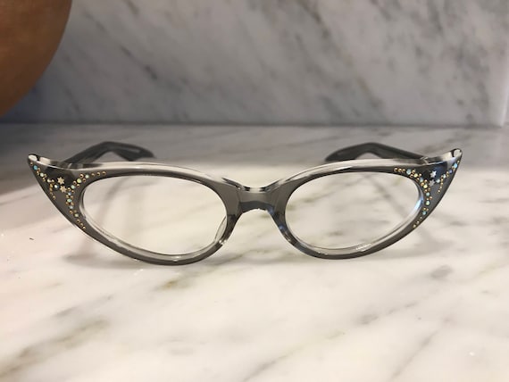 Vintage Glasses With Stones