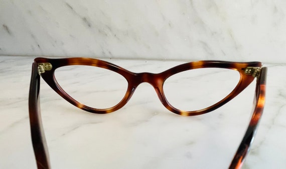 Unused Vintage Tortoise Cat Eyes - image 3