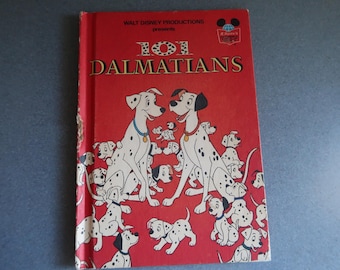 Vintage Walt Disney Book: "101 Dalmatians"