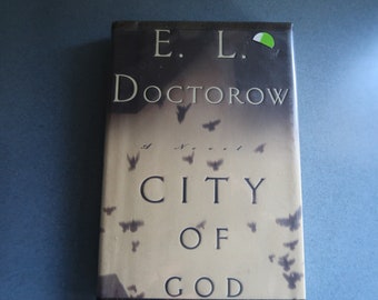 Vintage 2000 Mystery Book "City Of God" By E. L. Doctorow Hardcover First Edition Formerly A Library Book In Excellent Vintage Condition