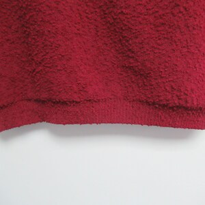 Vintage Cranberry Red Nubby Sweater - Dreamers Size S/M bild 5