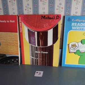 Vintage Set Of 3 Books Elementary Level Educational Study Helps From 1970's And 1980 All Previously Used About 50% In Very Good Condition