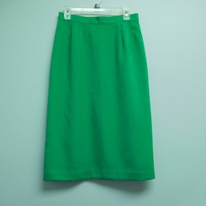Vintage Green Skirt: Radcliff Lined St. Patrick&#39;s Day Skirt, Size 12