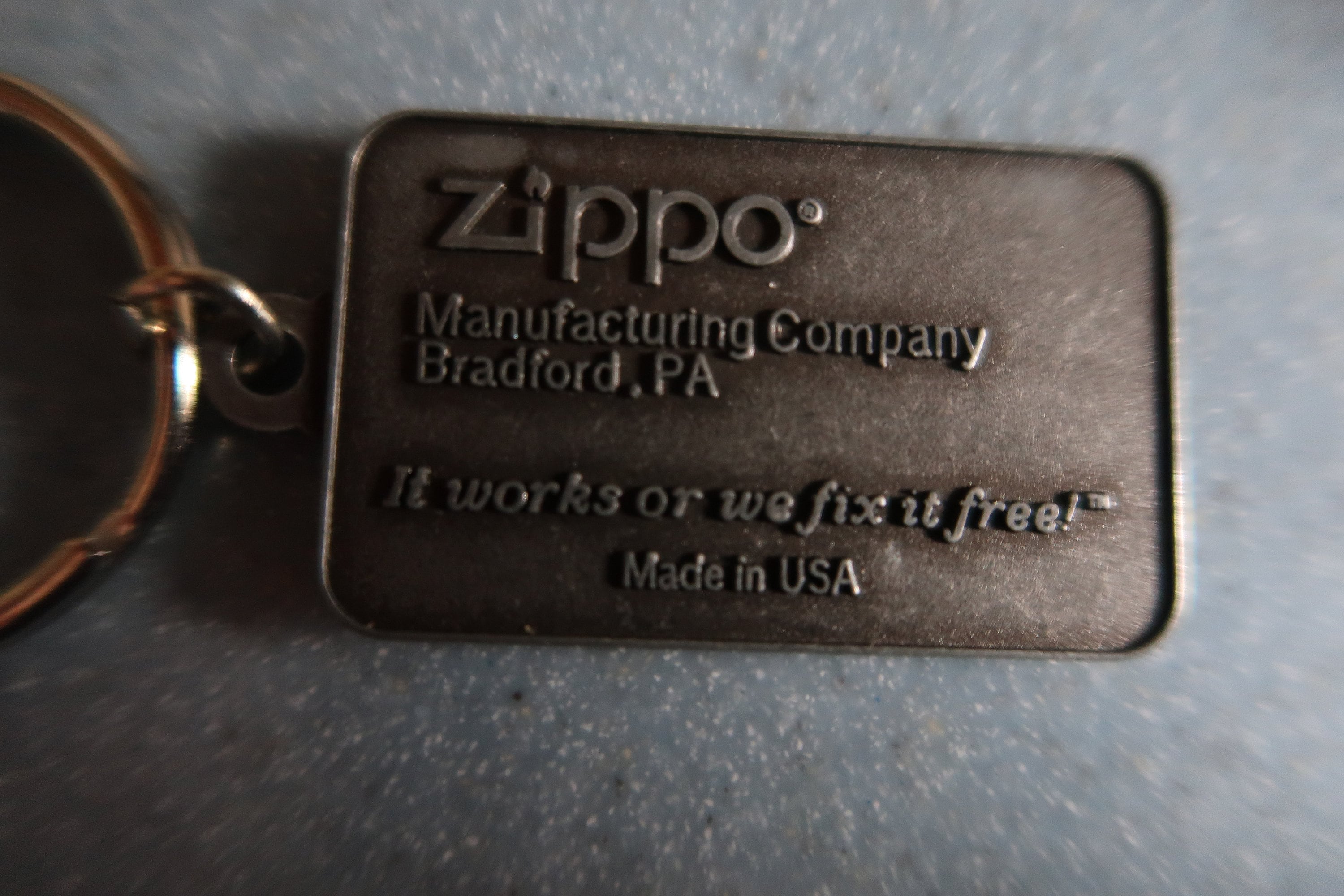 Vintage 1998 Zippo Collectible Set: Lighter, Keychain & Pin - Etsy