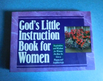 Vintage "God's Little Instruction Book For Women" From 1996 By Honor Books In Excellent Vintage Condition