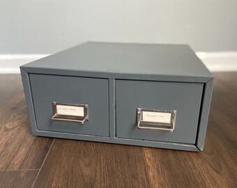 Metal File Cabinet Etsy