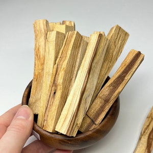 Palo Santo, Incense, Ethically Sourced, Cleansing, Energy, Aura, Smell, Home Decor, Smudge, Smudging image 1