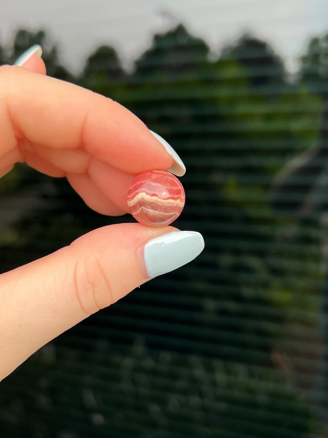 Rhodochrosite Sphere, Polished Rhodochrosite, Gemstone, Mineral ...