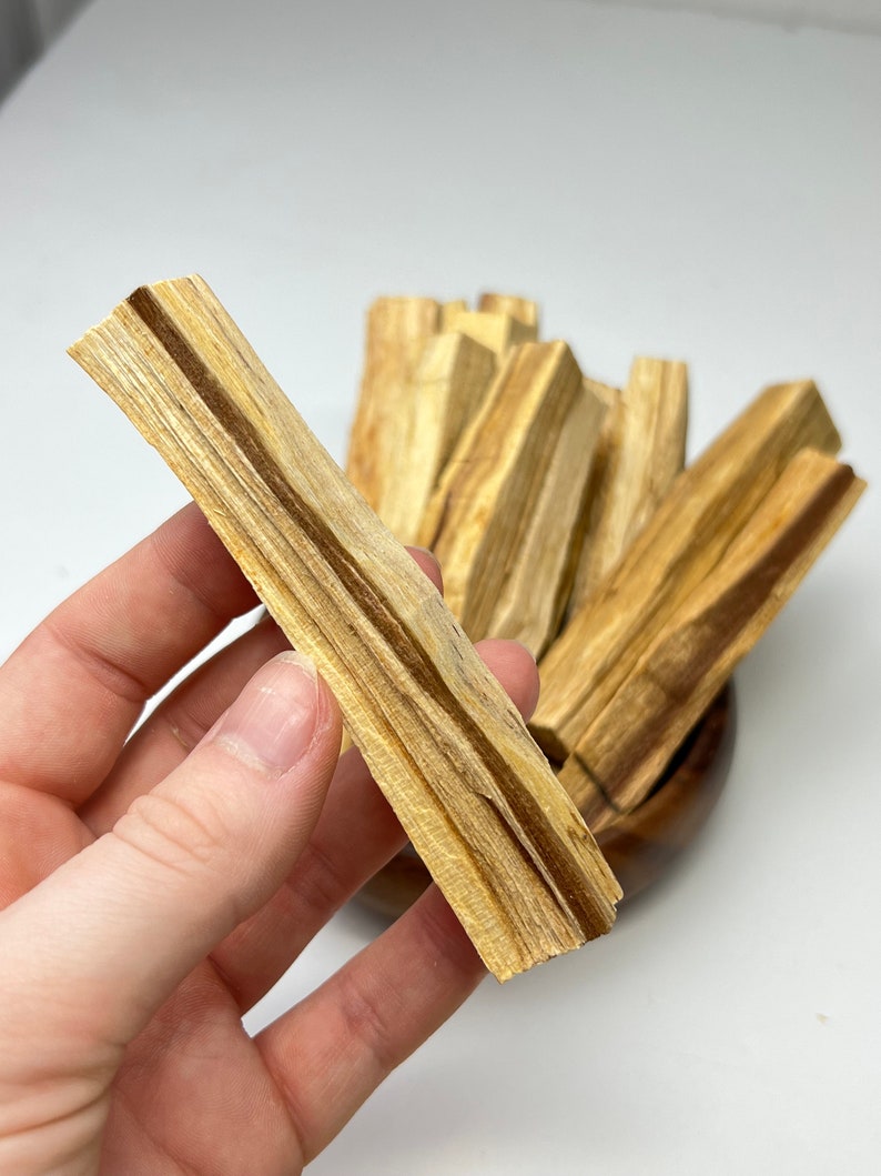 Palo Santo, Incense, Ethically Sourced, Cleansing, Energy, Aura, Smell, Home Decor, Smudge, Smudging image 5