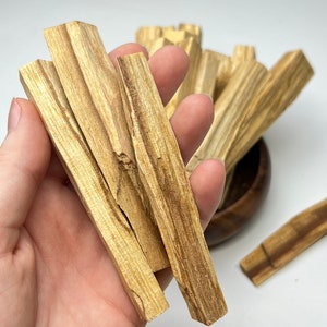 Palo Santo, Incense, Ethically Sourced, Cleansing, Energy, Aura, Smell, Home Decor, Smudge, Smudging image 6