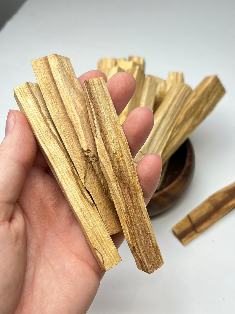 Palo Santo, Incense, Ethically Sourced, Cleansing, Energy, Aura, Smell, Home Decor, Smudge, Smudging image 6