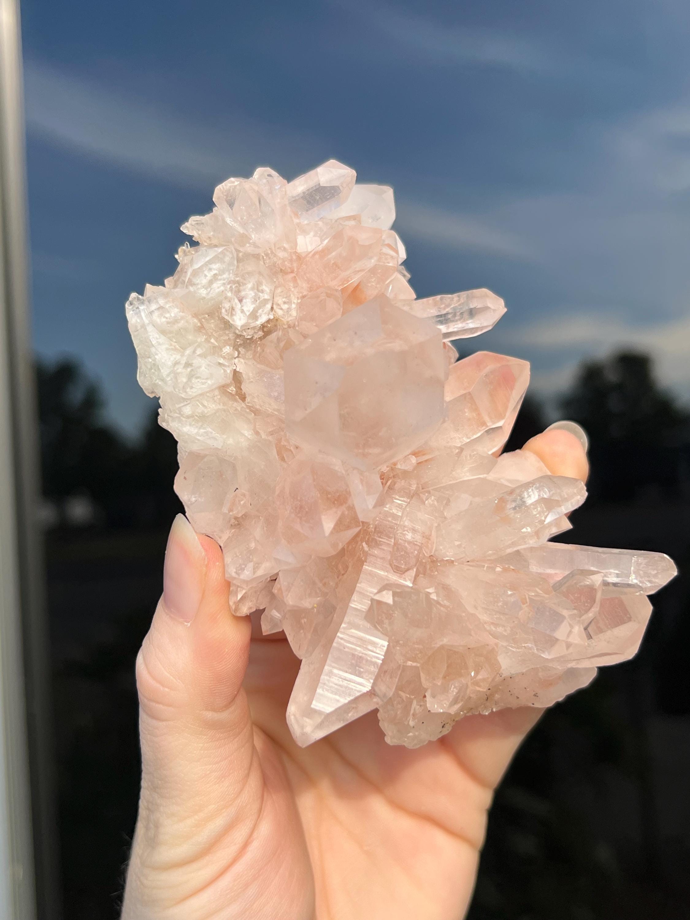 Samadhi Crystal Pink Himalayan Samadhi Quartz Pink Himalayan