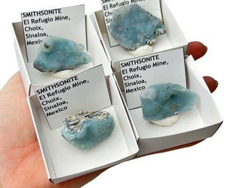 YOU PICK* Smithsonite, Blue Smithsonite, High Grade, Crystal, Mineral, Gemstone, Display