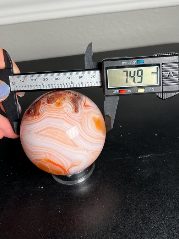 Carnelian Sphere, Polished Carnelian Sphere Crystal, Mineral