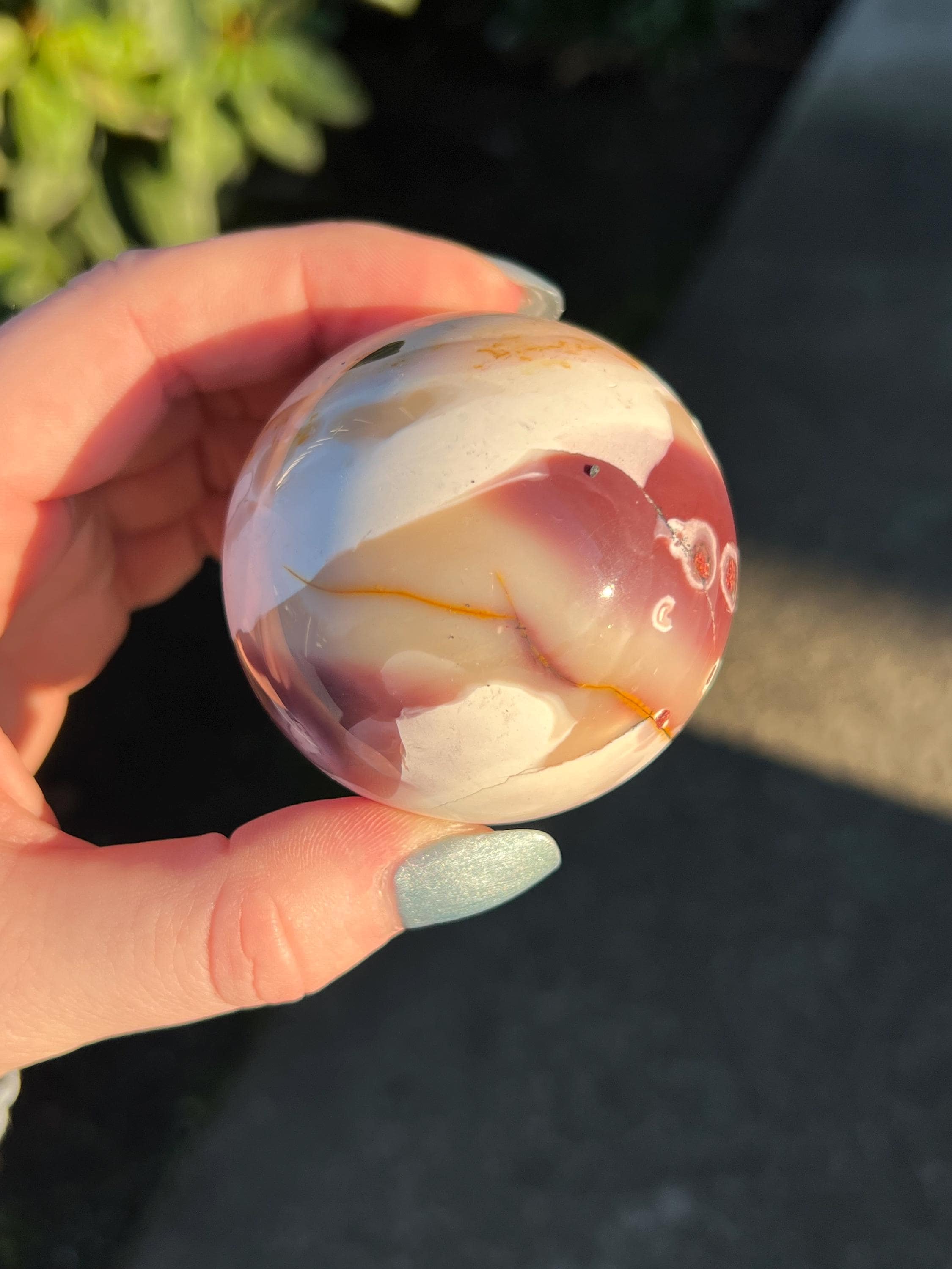 Mookaite jasper sphere - Etsy 日本