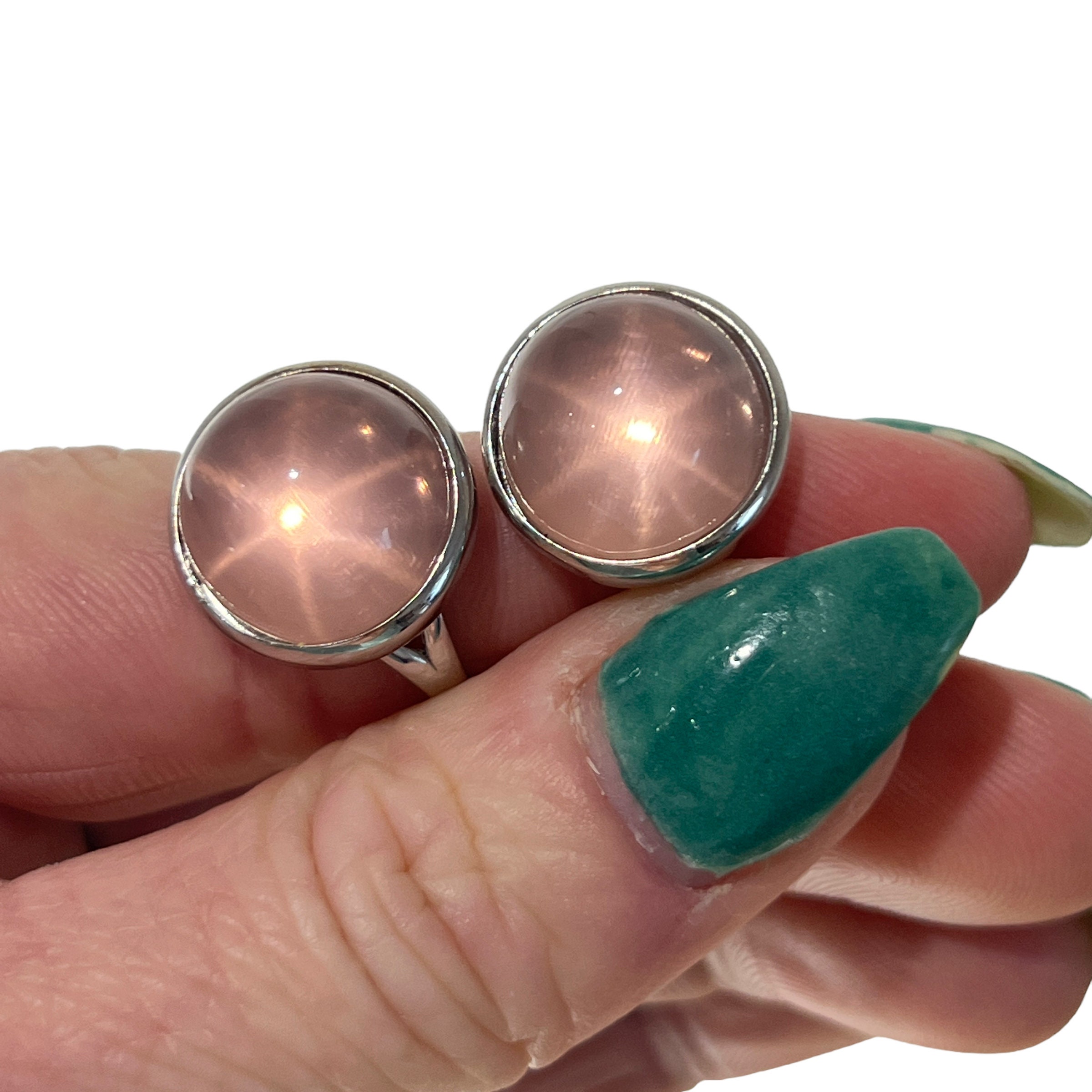 Star rose deals quartz ring