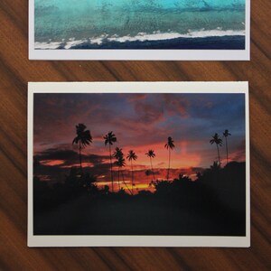 Tarjetas de felicitación de fotos con imágenes de Fiji