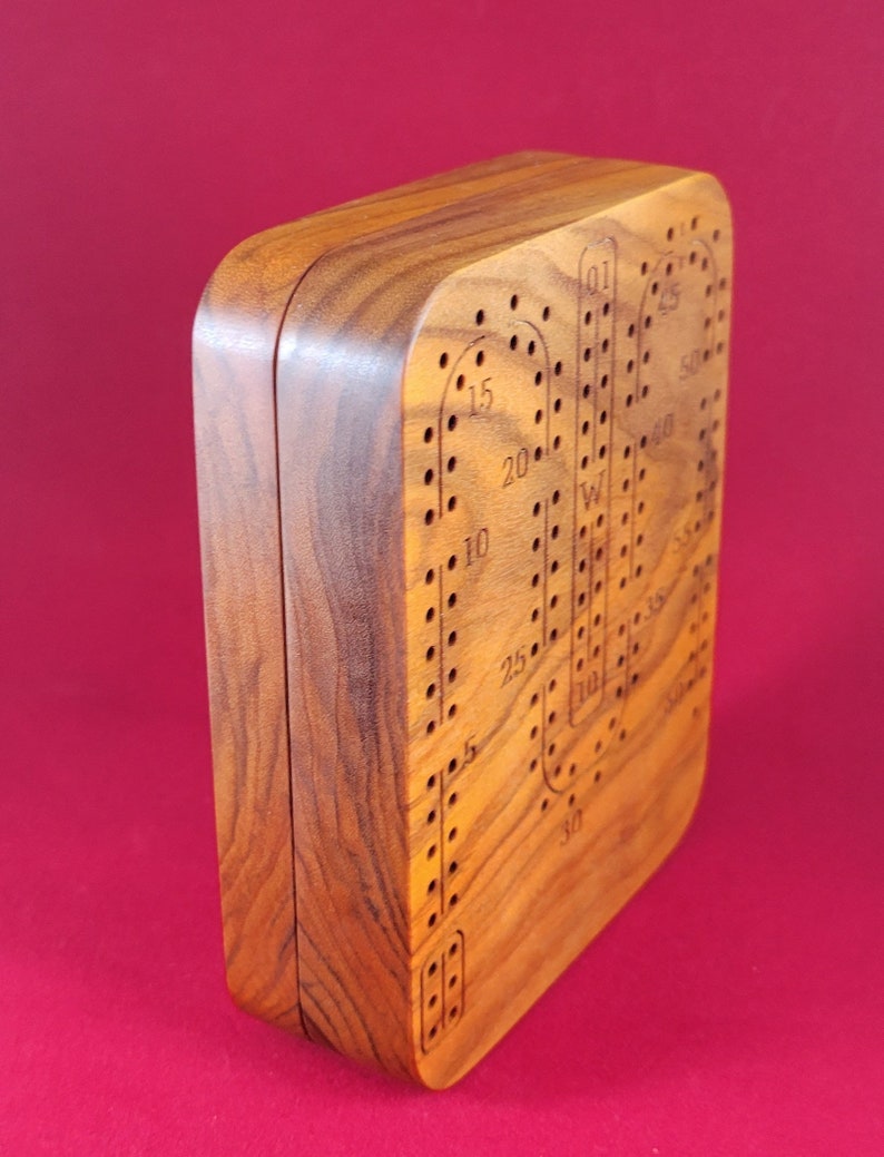 Portable / Travel 60 Hole Chakte Viga Cribbage Board Etsy
