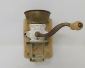 Koffie Pede, antique wall coffee grinder