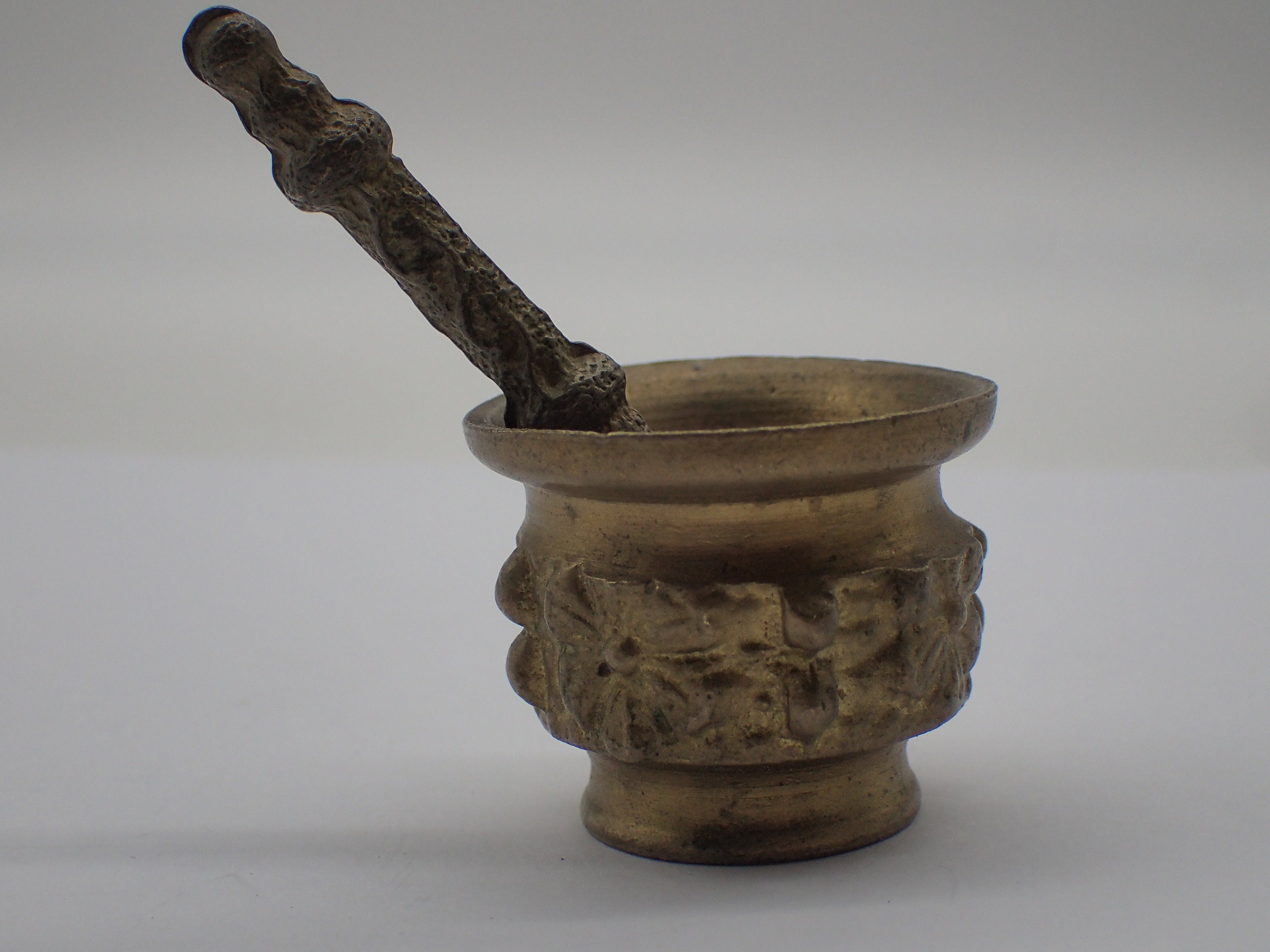 Pilon et Mortier Ancien en Bronze