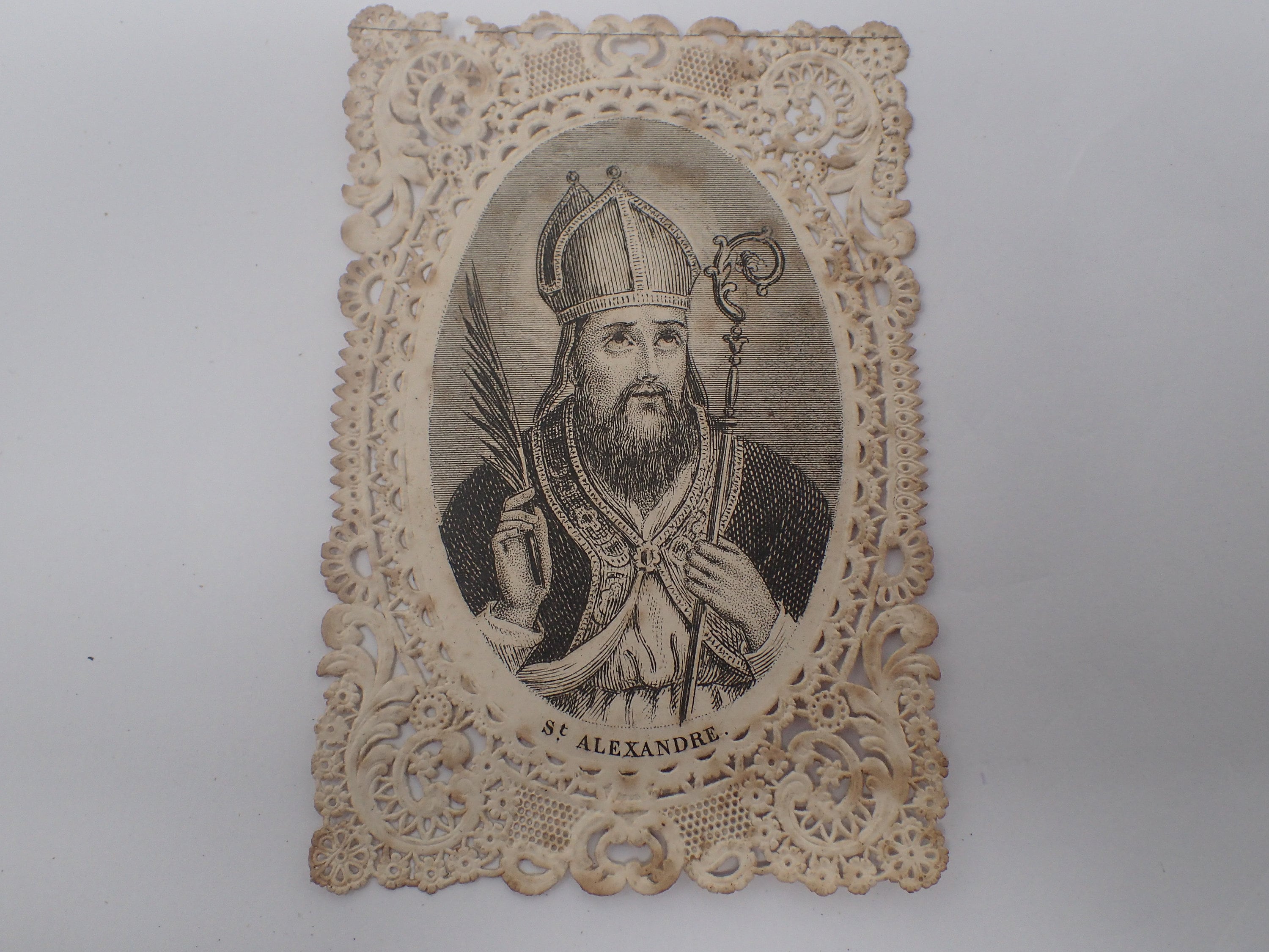 Canivet , Image Pieuse Ancienne, Saint Alexandre