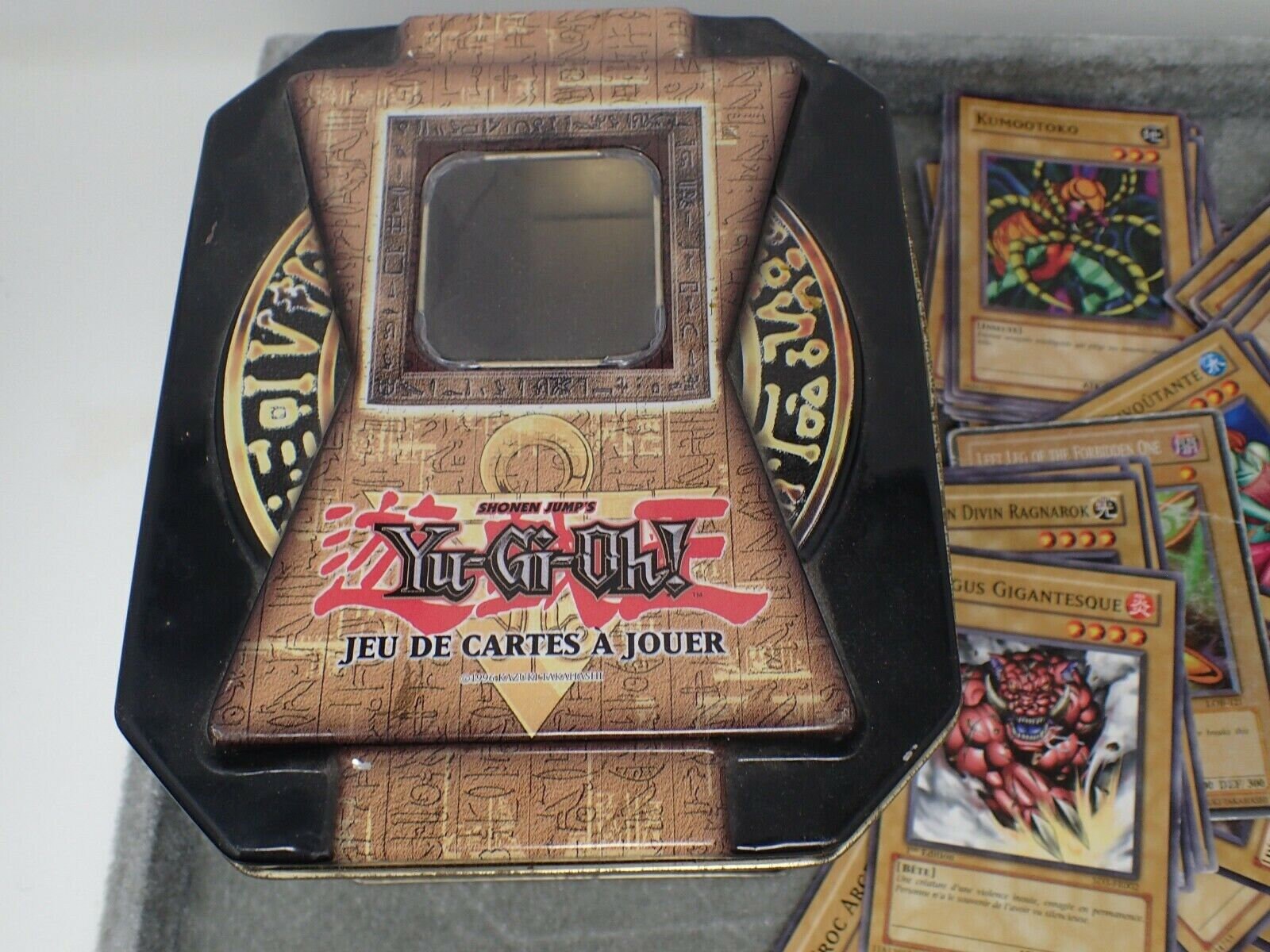 Set of YU GI OH cards and storage box Etsy