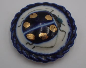 vintage ceramic button covers