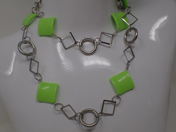 geometric vintage necklace