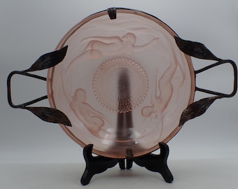 Art Déco-Teller mit Najaden