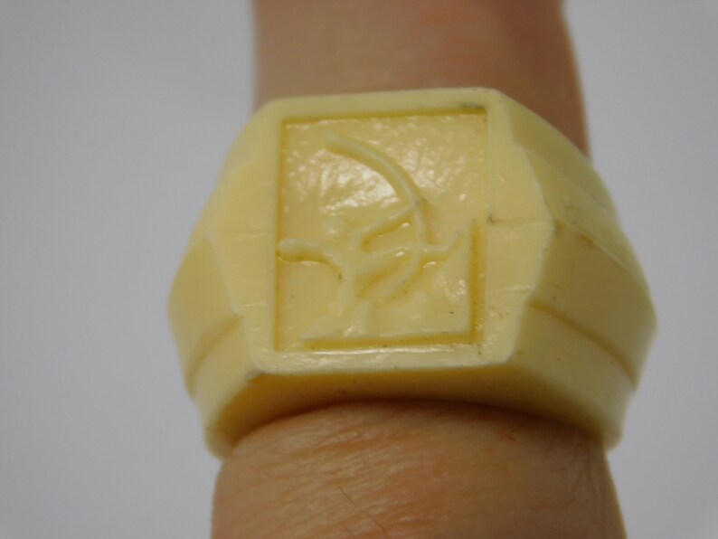 vintage advertising ring