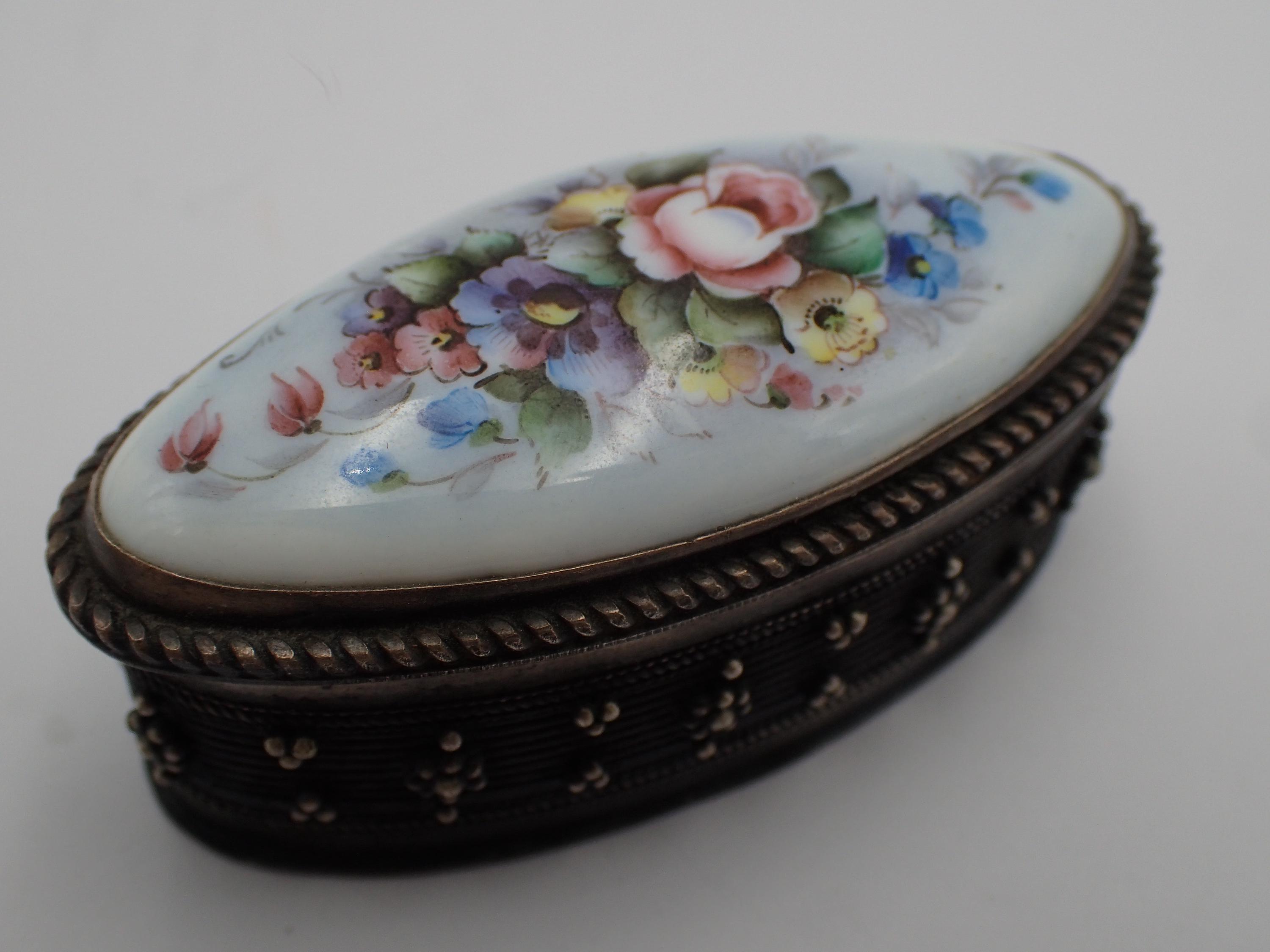 お値下げ✽仏リモージュボックス✽ピルケース✽VINTAGE(修復アリ品) リモージュ ピルケース | AntiqueRose