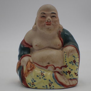 vintage porcelain buddha, republic of china