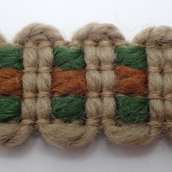 ruban vintage de laine