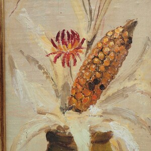 Gemälde, Blumenöl von C.Payet Bild 4