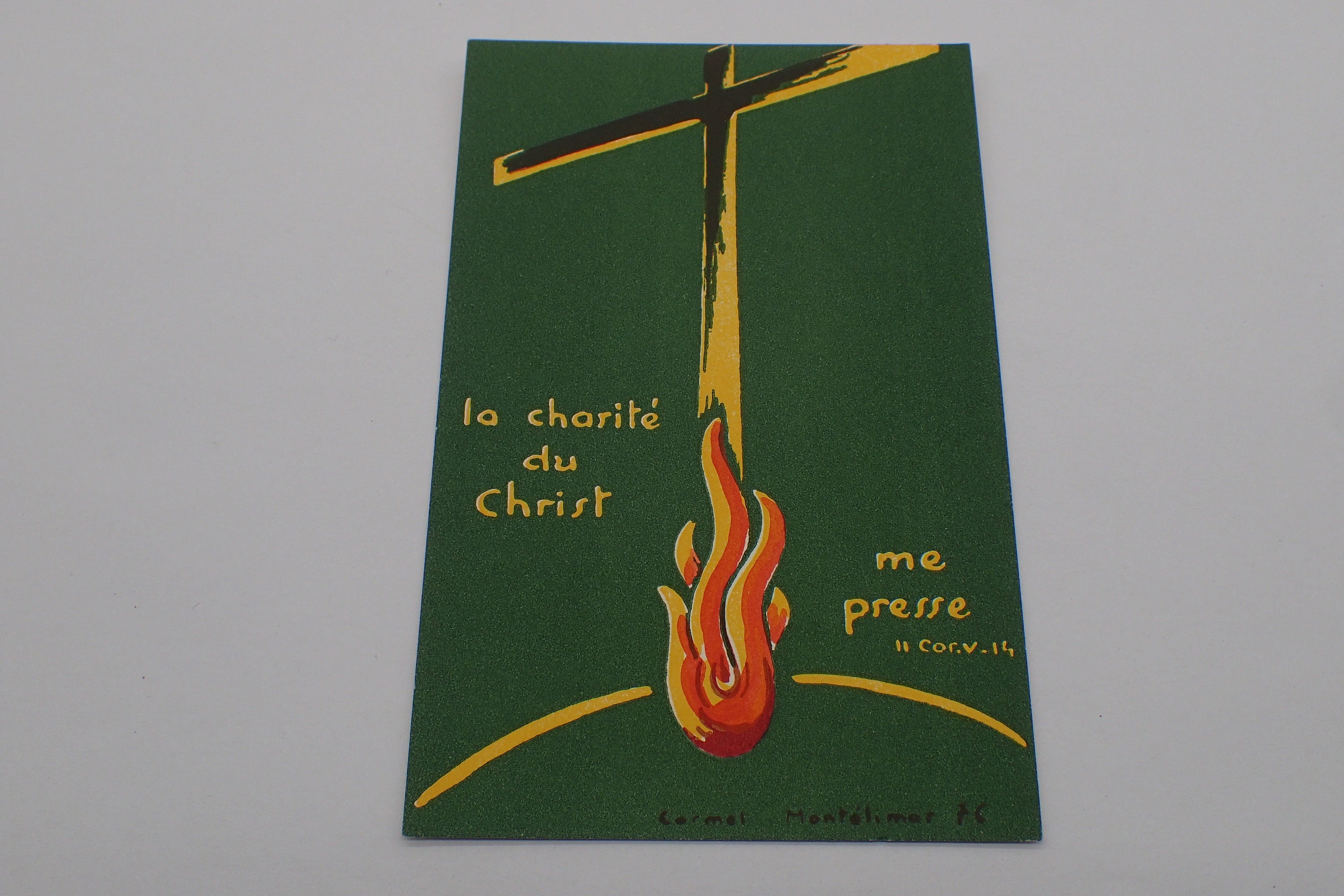 Image Religieuse, Sainte , Vintage de Collection