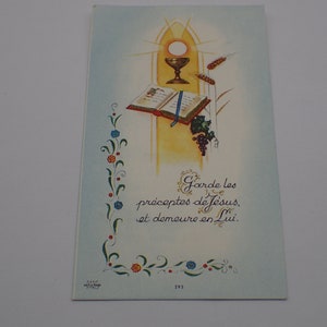 image religieuse, sainte ,vintage de collection