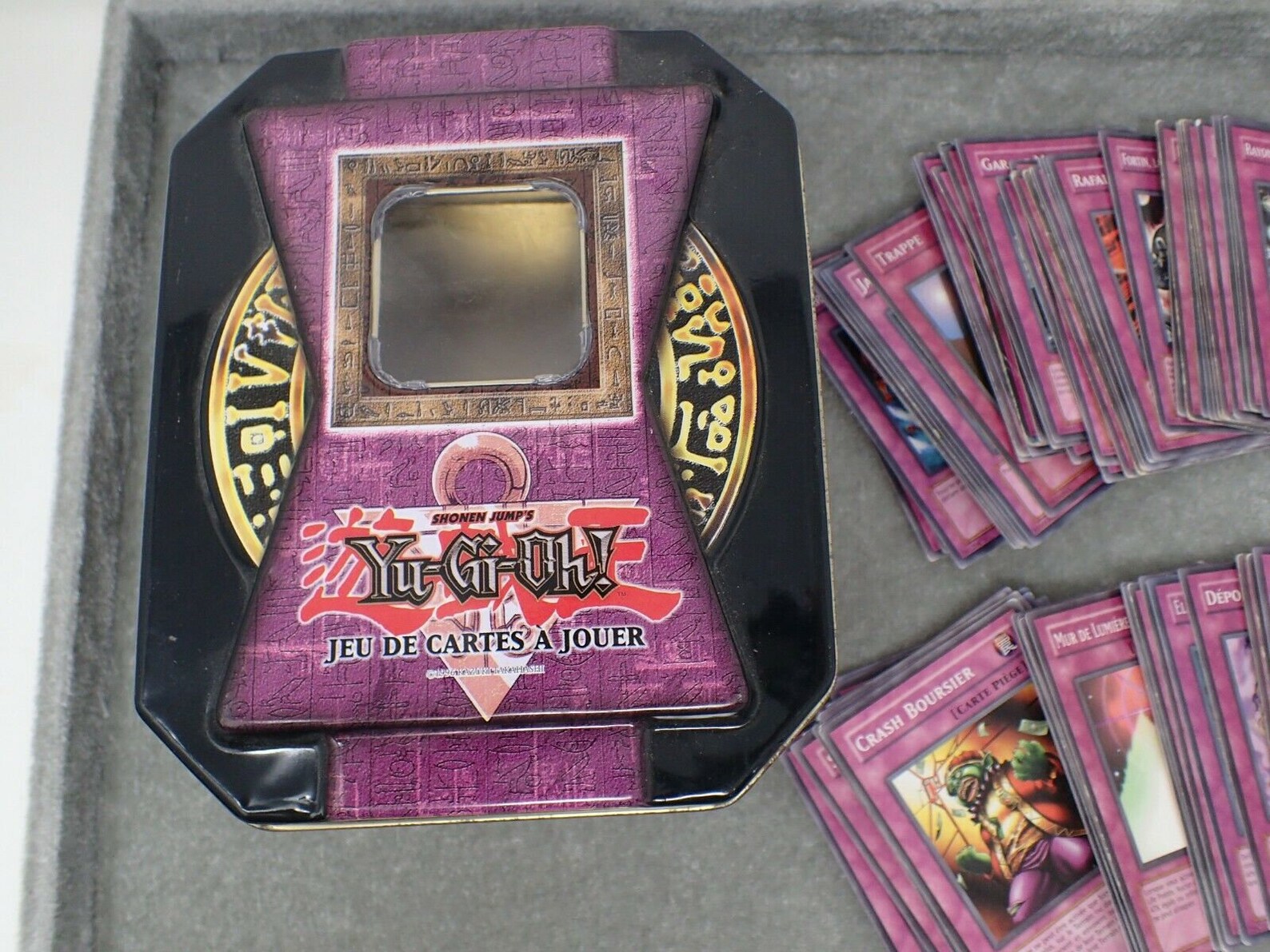 Set of YU GI OH cards and storage box Etsy
