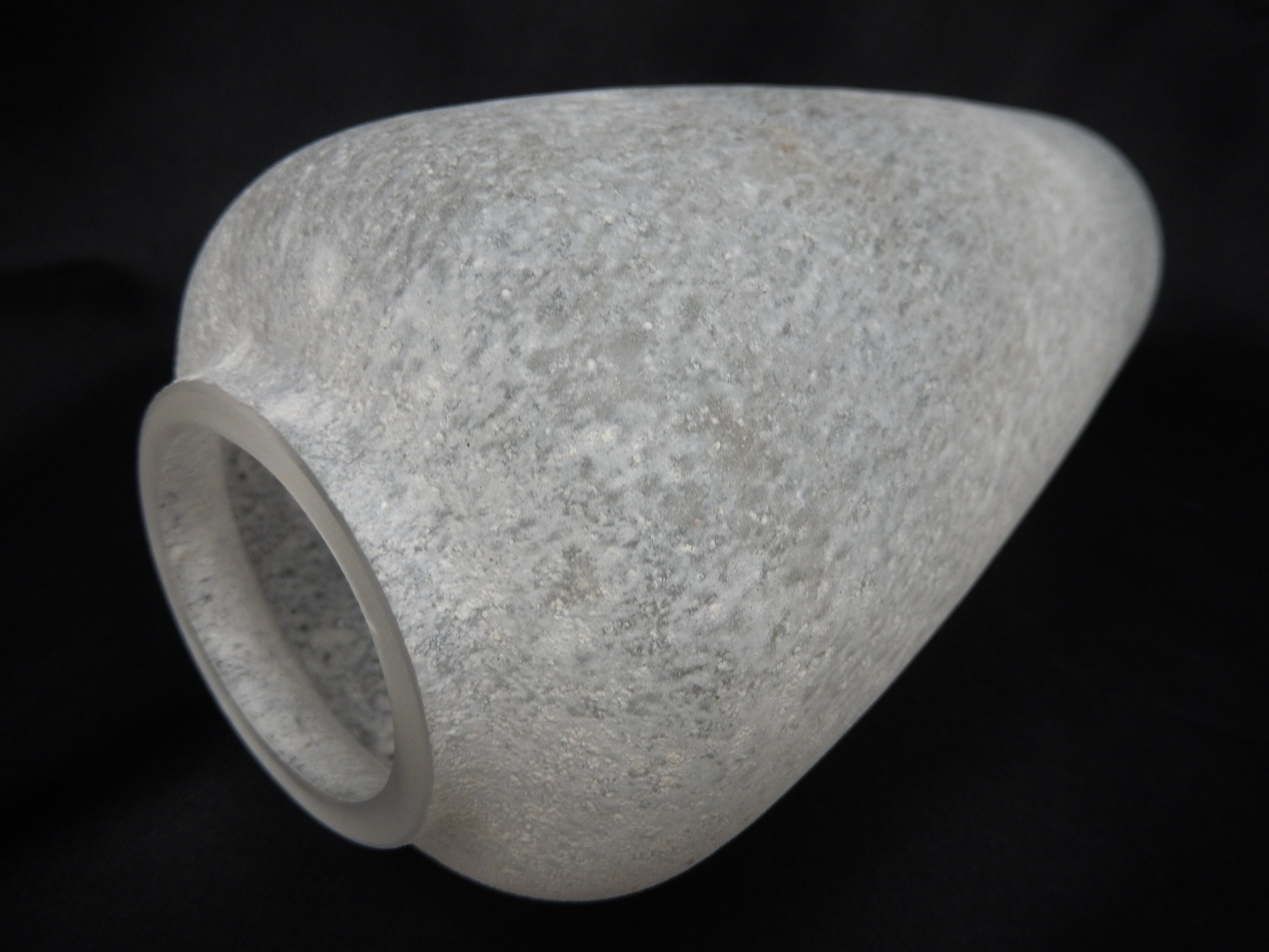 Vase en Cristal Au Décor Nuageux Acidulé , Livraison Gratuite