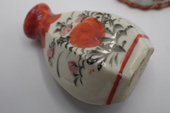 薩摩焼の花瓶ミニチュアセット - Etsy 日本