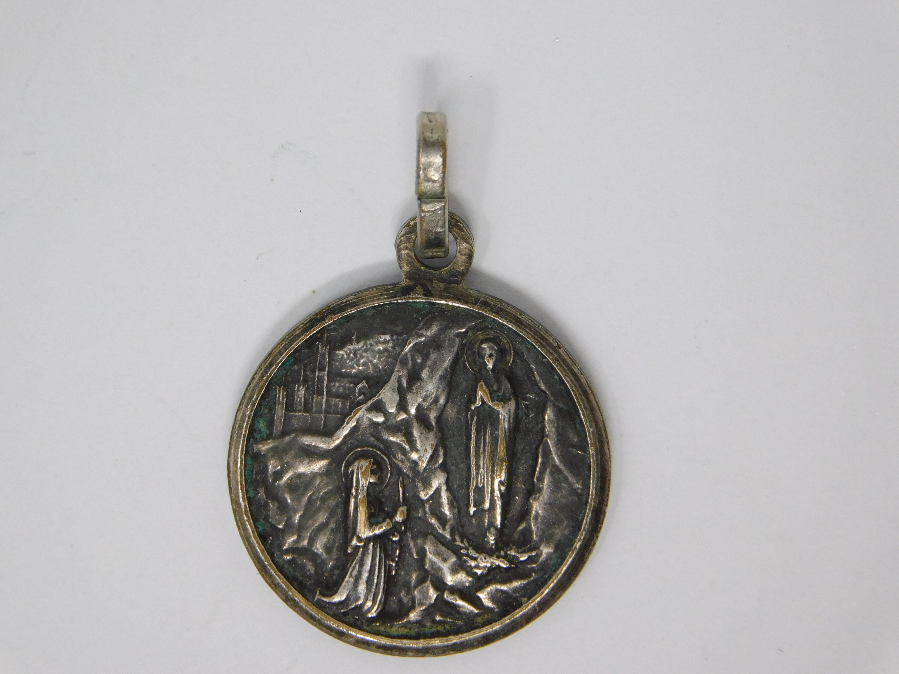 Pendentif Ancien , Médaille Religieuse