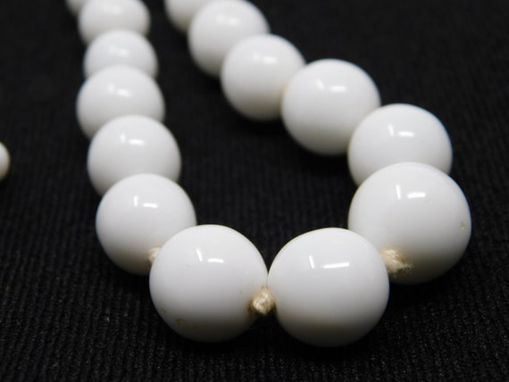glass beads art nouveau necklace - image 2