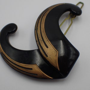vintage barrette signed Camille Guillot