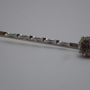 vintage hair clip with rhinestones