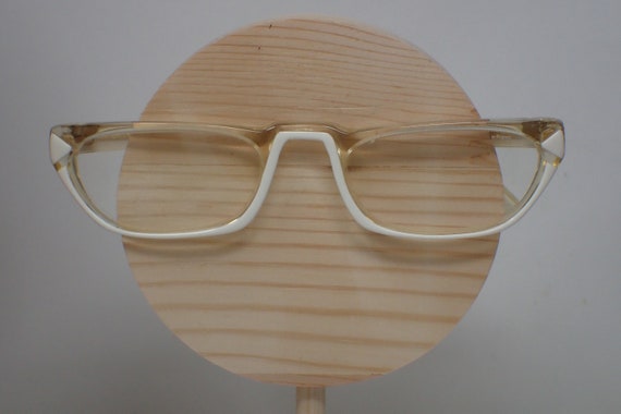glasses, vintage, half moon