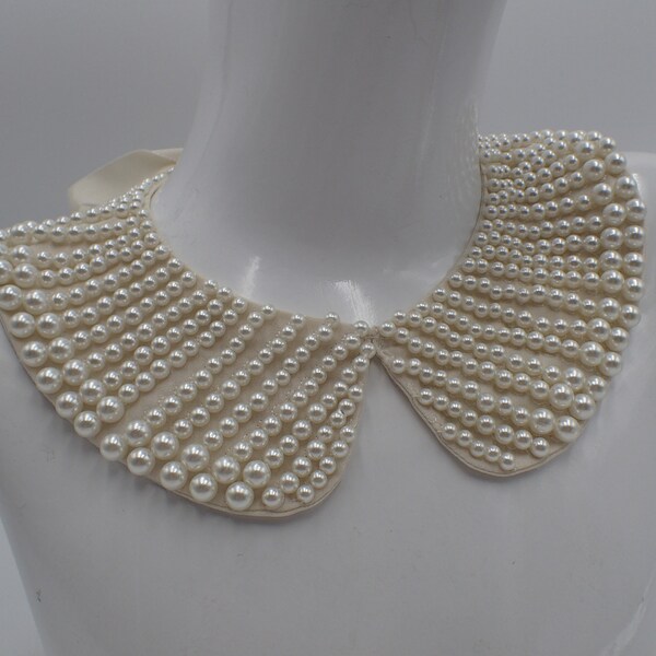 vintage beaded collar