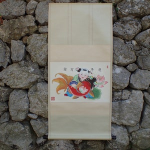 old scroll painting from China