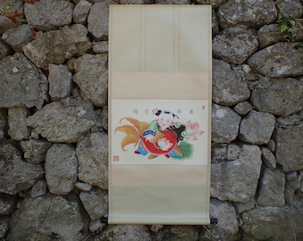 scroll ,Malerei auf der alten China Rolle